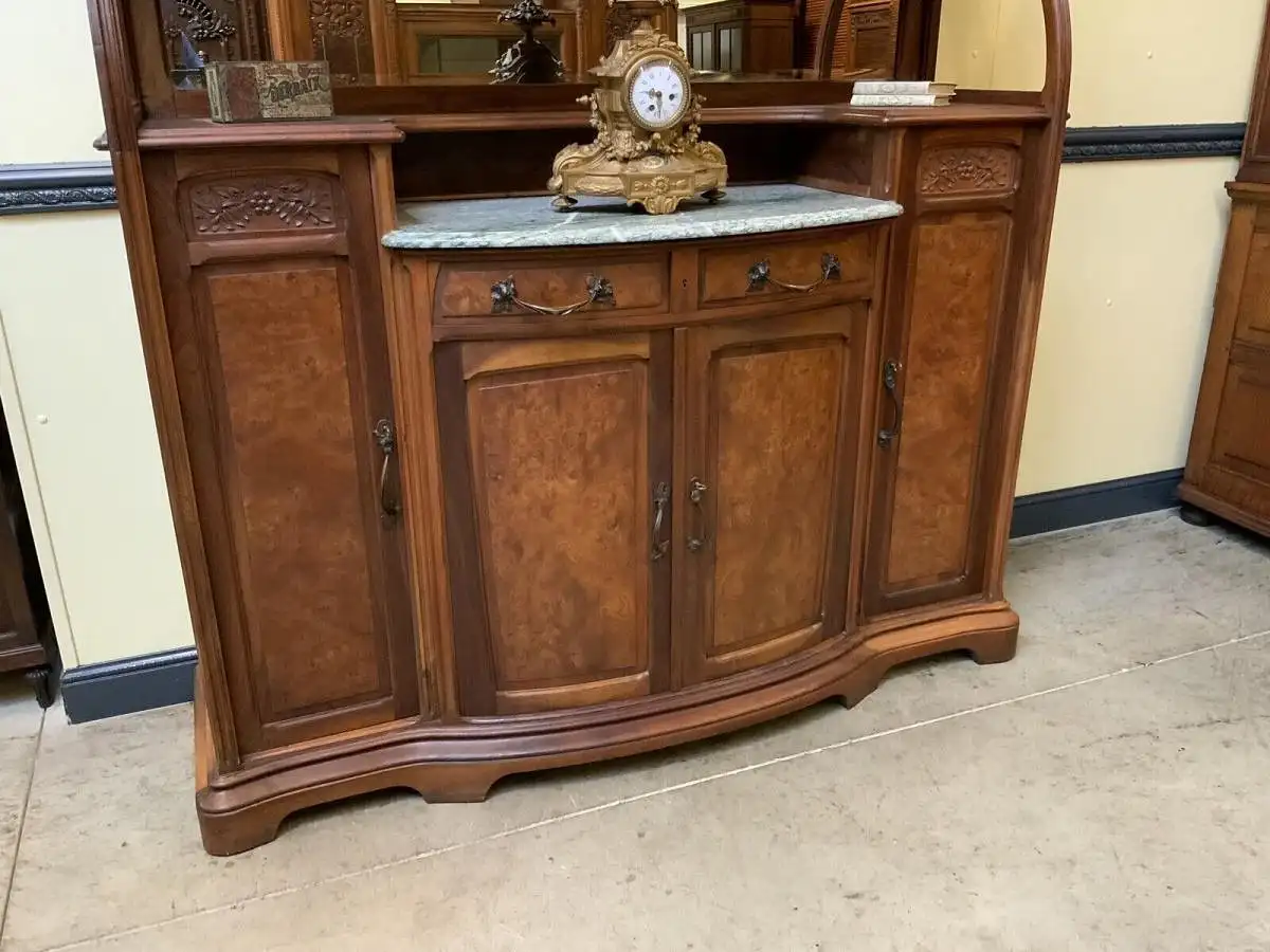 Antik - Buffet, Vertiko, Anrichte, Jugendstil, Art Nouveau - Lieferung möglich! 9