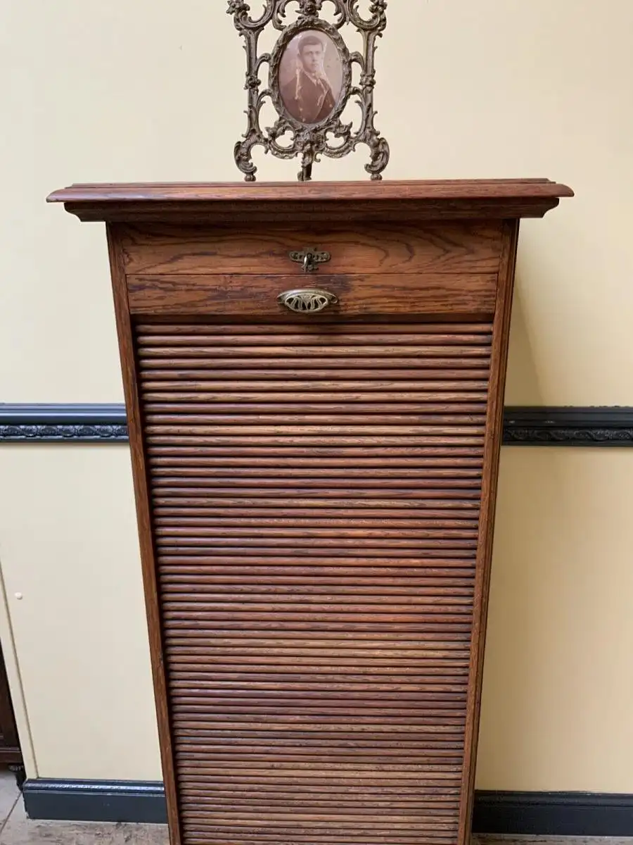 Antik - Archiv Schrank, Vertiko, Jugendstil - Lieferung möglich! 12