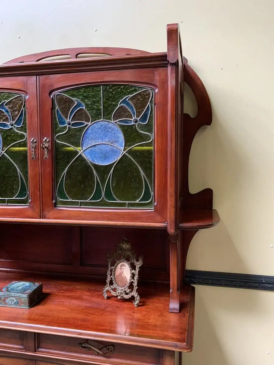 Antik - Buffet, Vertiko, Anrichte, Jugendstil, Art Nouveau - Lieferung möglich! 10
