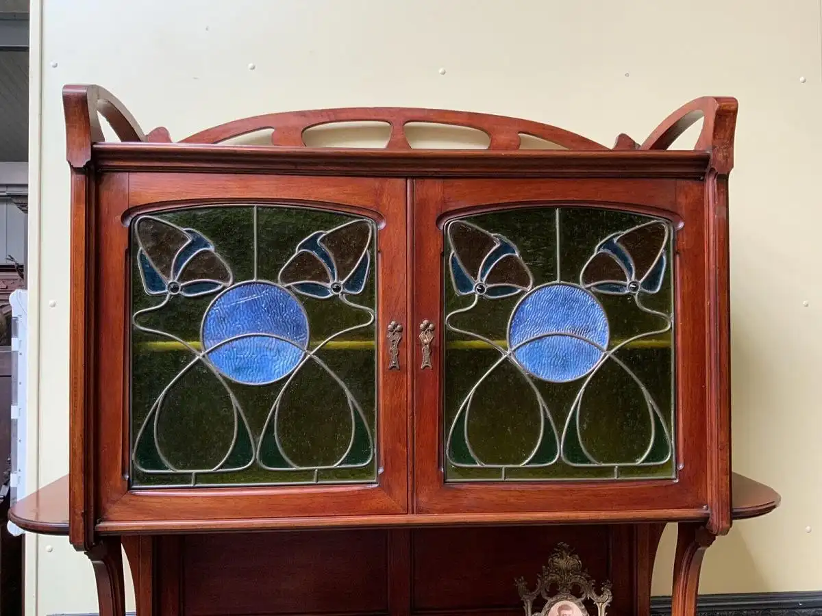 Antik - Buffet, Vertiko, Anrichte, Jugendstil, Art Nouveau - Lieferung möglich! 11