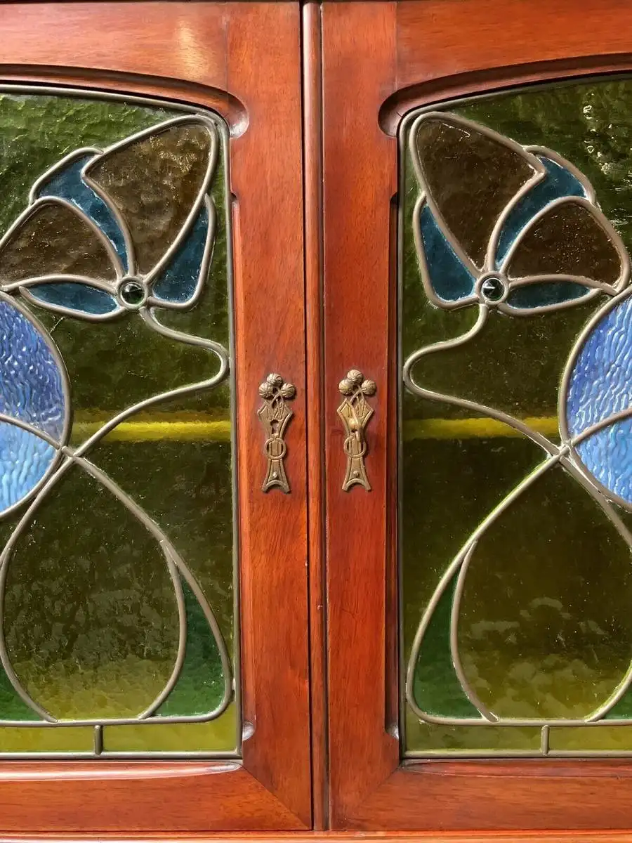 Antik - Buffet, Vertiko, Anrichte, Jugendstil, Art Nouveau - Lieferung möglich! 14