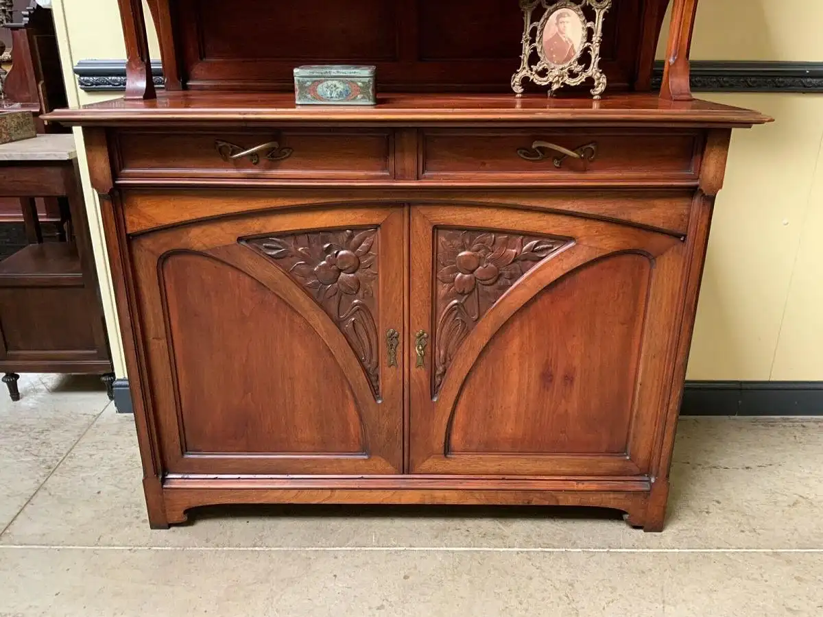 Antik - Buffet, Vertiko, Anrichte, Jugendstil, Art Nouveau - Lieferung möglich! 15