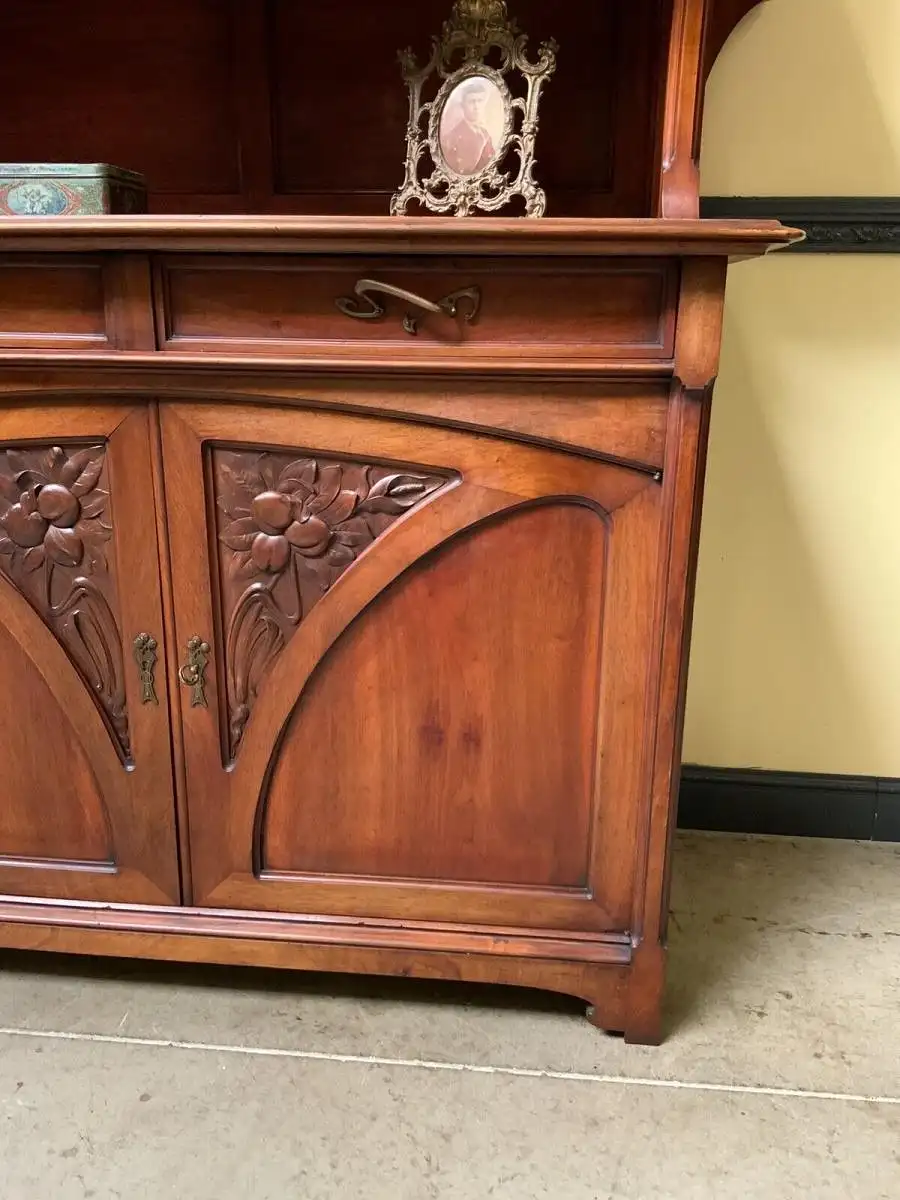 Antik - Buffet, Vertiko, Anrichte, Jugendstil, Art Nouveau - Lieferung möglich! 16