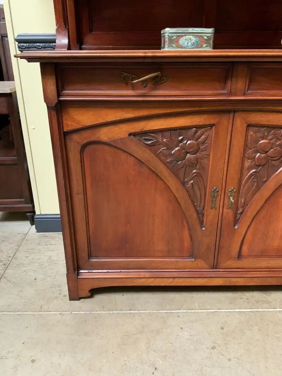 Antik - Buffet, Vertiko, Anrichte, Jugendstil, Art Nouveau - Lieferung möglich! 17