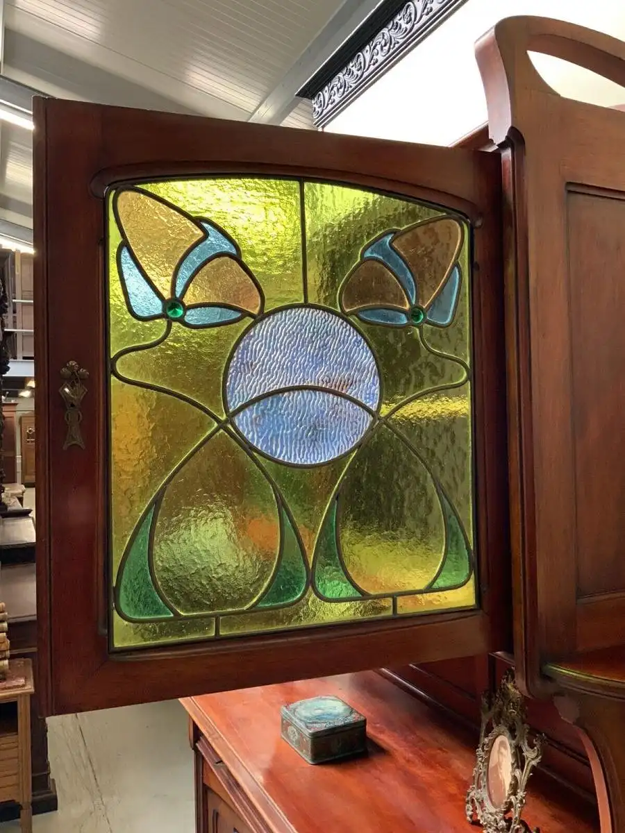 Antik - Buffet, Vertiko, Anrichte, Jugendstil, Art Nouveau - Lieferung möglich! 23