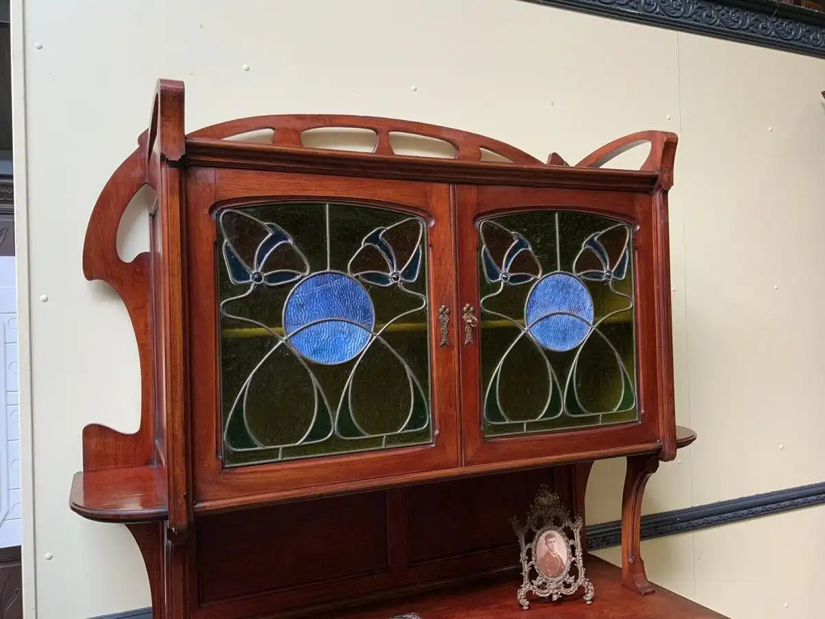 Antik - Buffet, Vertiko, Anrichte, Jugendstil, Art Nouveau - Lieferung möglich! 7