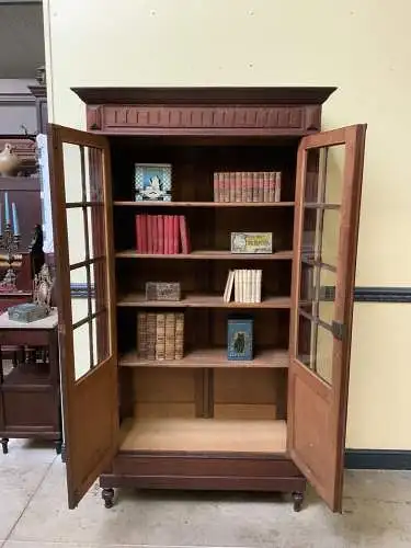 Antik - Bücherschrank, Vitrine, Jugendstil - Traumhaft - Lieferung möglich!