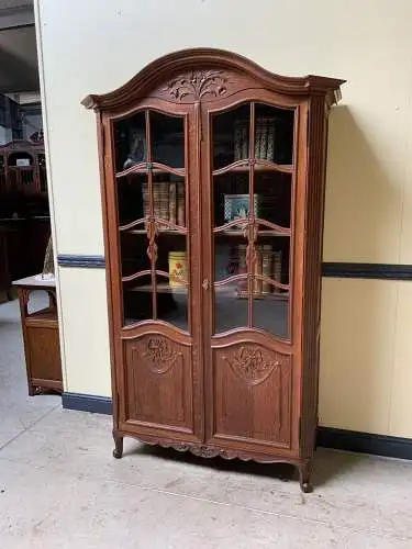 Antike traumhafte Jugendstil Vitrine, Bücherschrank, - Lieferung möglich!