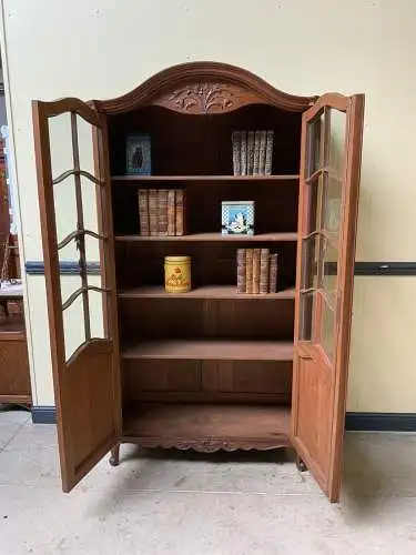 Antike traumhafte Jugendstil Vitrine, Bücherschrank, - Lieferung möglich!