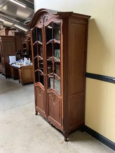 Antike traumhafte Jugendstil Vitrine, Bücherschrank, - Lieferung möglich!