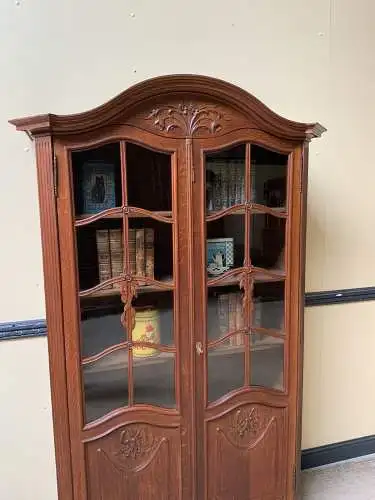 Antike traumhafte Jugendstil Vitrine, Bücherschrank, - Lieferung möglich!