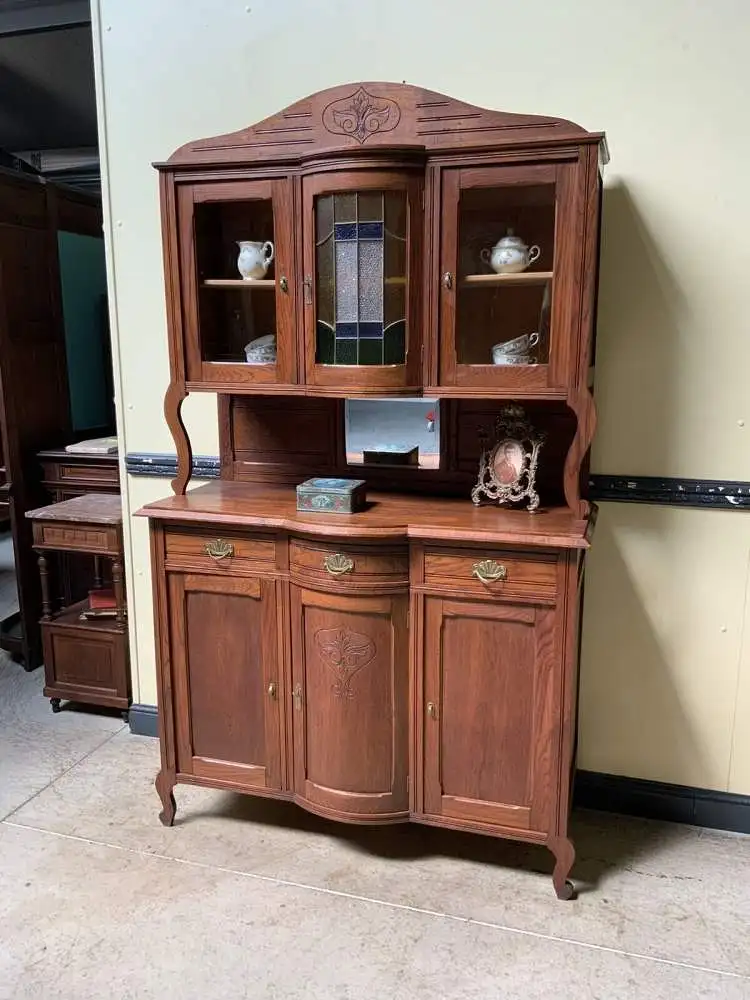 Antikes Jugendstil Buffet, Traumhaft - Lieferung möglich!   0