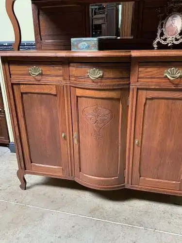 Antikes Jugendstil Buffet, Traumhaft - Lieferung möglich!  
