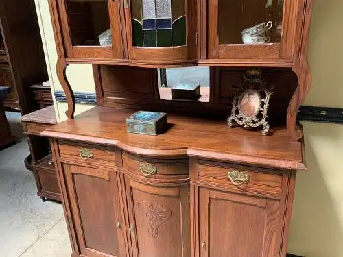 Antikes Jugendstil Buffet, Traumhaft - Lieferung möglich!  