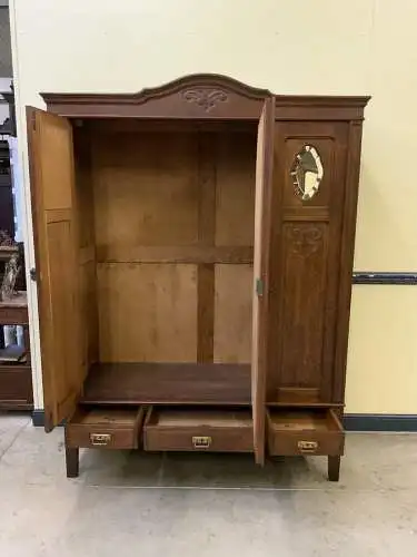 Antik - Kleiderschrank, Wäscheschrank, - Jugendstil - Lieferung möglich!