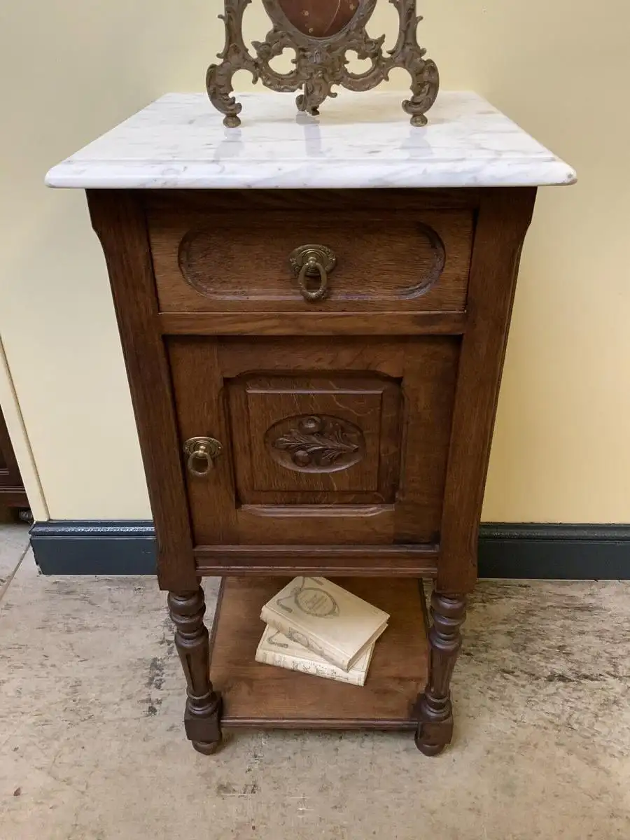 Antikes Jugendstil Vertiko, Nachtschrank, Kommode - Lieferung möglich! 10