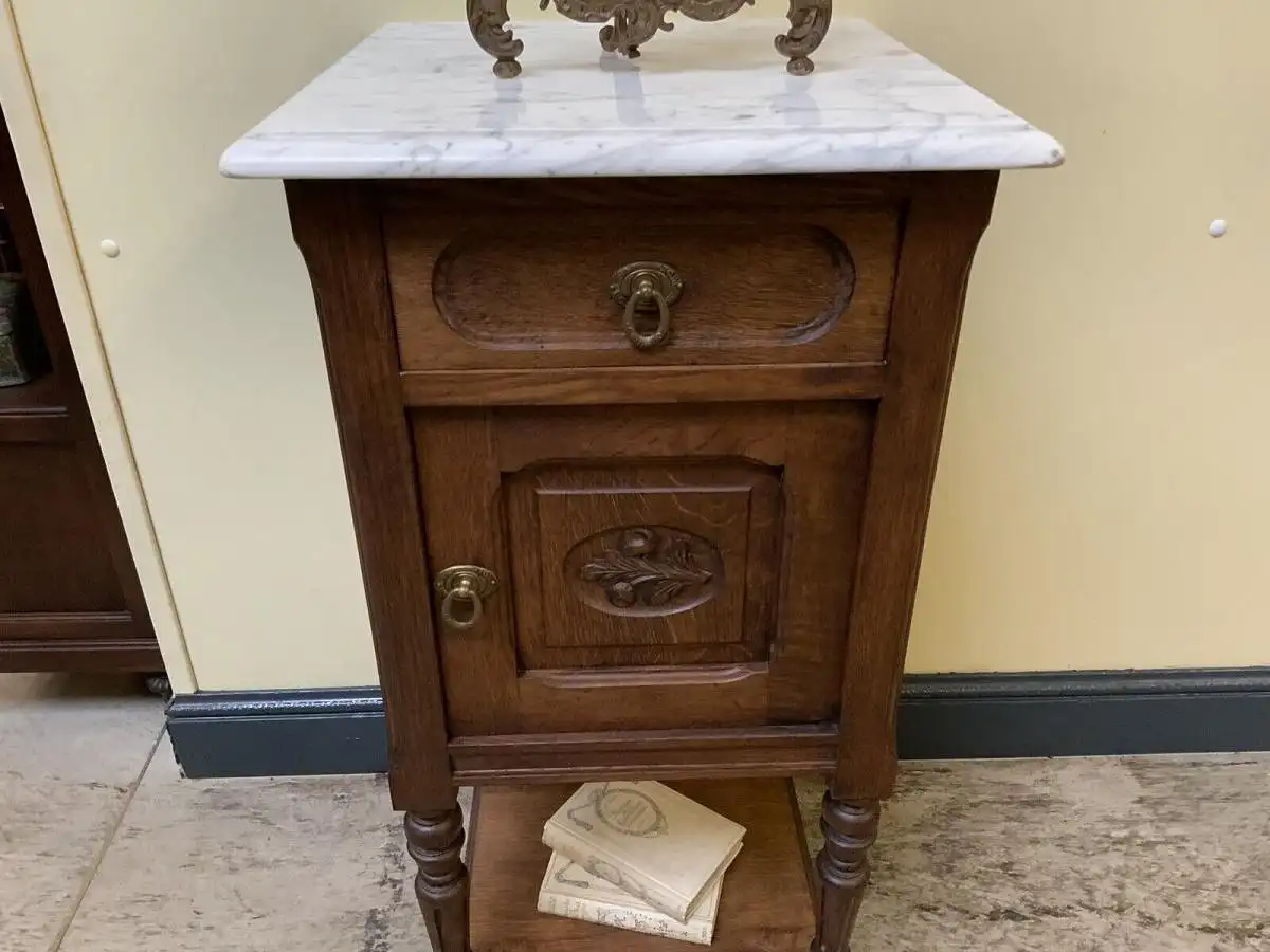 Antikes Jugendstil Vertiko, Nachtschrank, Kommode - Lieferung möglich! 11