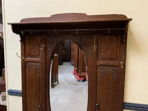 Antike Jugendstil Garderobe - traumhaft schön - Lieferung möglich!