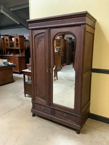 Antiker Jugendstil Kleiderschrank, Wäscheschrank -  Lieferung möglich!