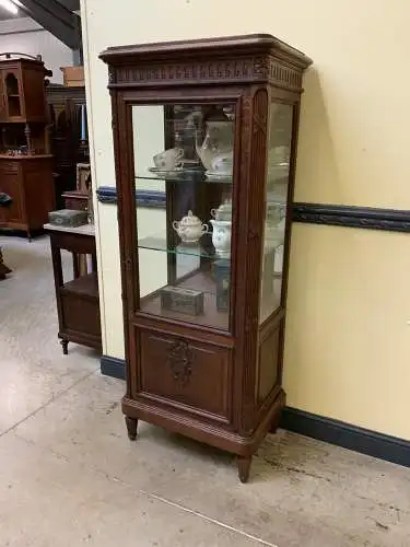 Antik - Vitrine, Bücherschrank,  - Jugendstil, Historismus - Lieferung möglich!