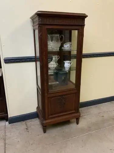 Antik - Vitrine, Bücherschrank,  - Jugendstil, Historismus - Lieferung möglich!