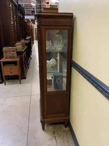 Antik - Vitrine, Bücherschrank,  - Jugendstil, Historismus - Lieferung möglich!