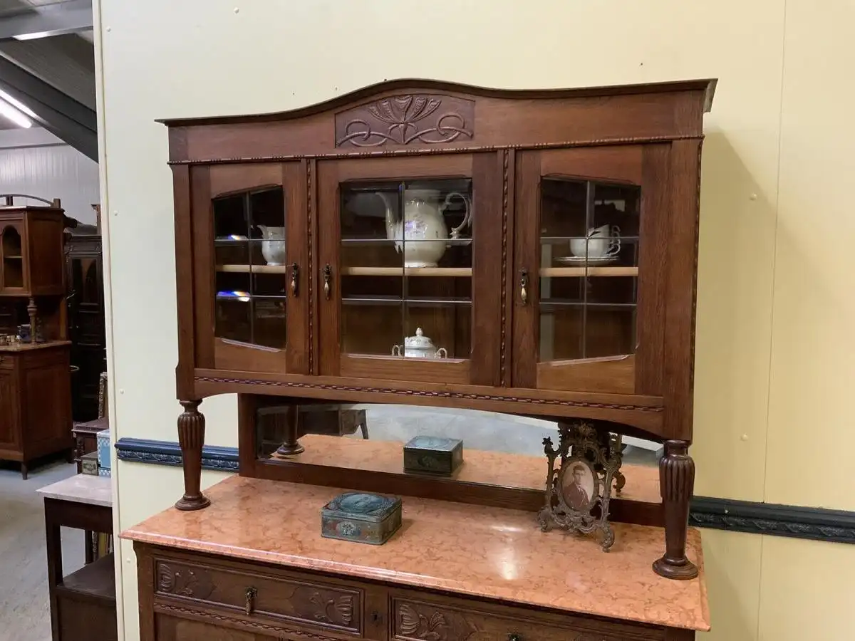 Antik - Buffet, Kredenz, Anrichte, Jugendstil, Historismus - Lieferung möglich! 10