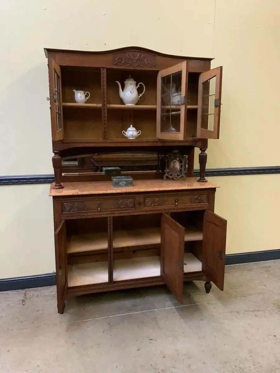 Antik - Buffet, Kredenz, Anrichte, Jugendstil, Historismus - Lieferung möglich! 20