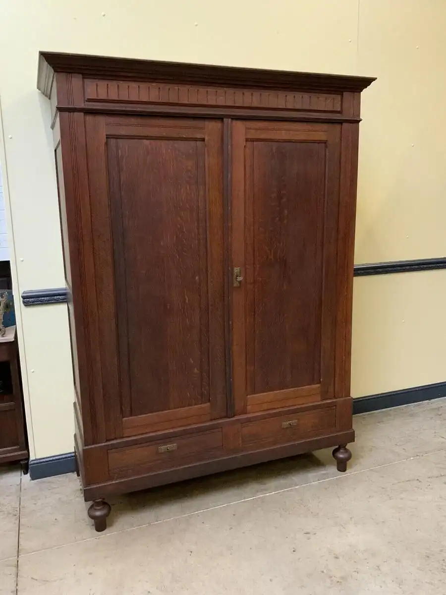 Antik - Kleiderschrank, Wäscheschrank,  - Jugendstil - Lieferung möglich! 0