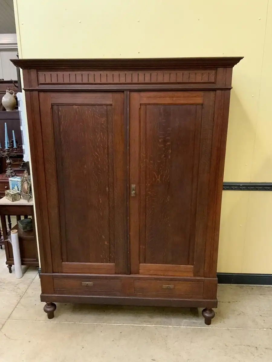 Antik - Kleiderschrank, Wäscheschrank,  - Jugendstil - Lieferung möglich! 10