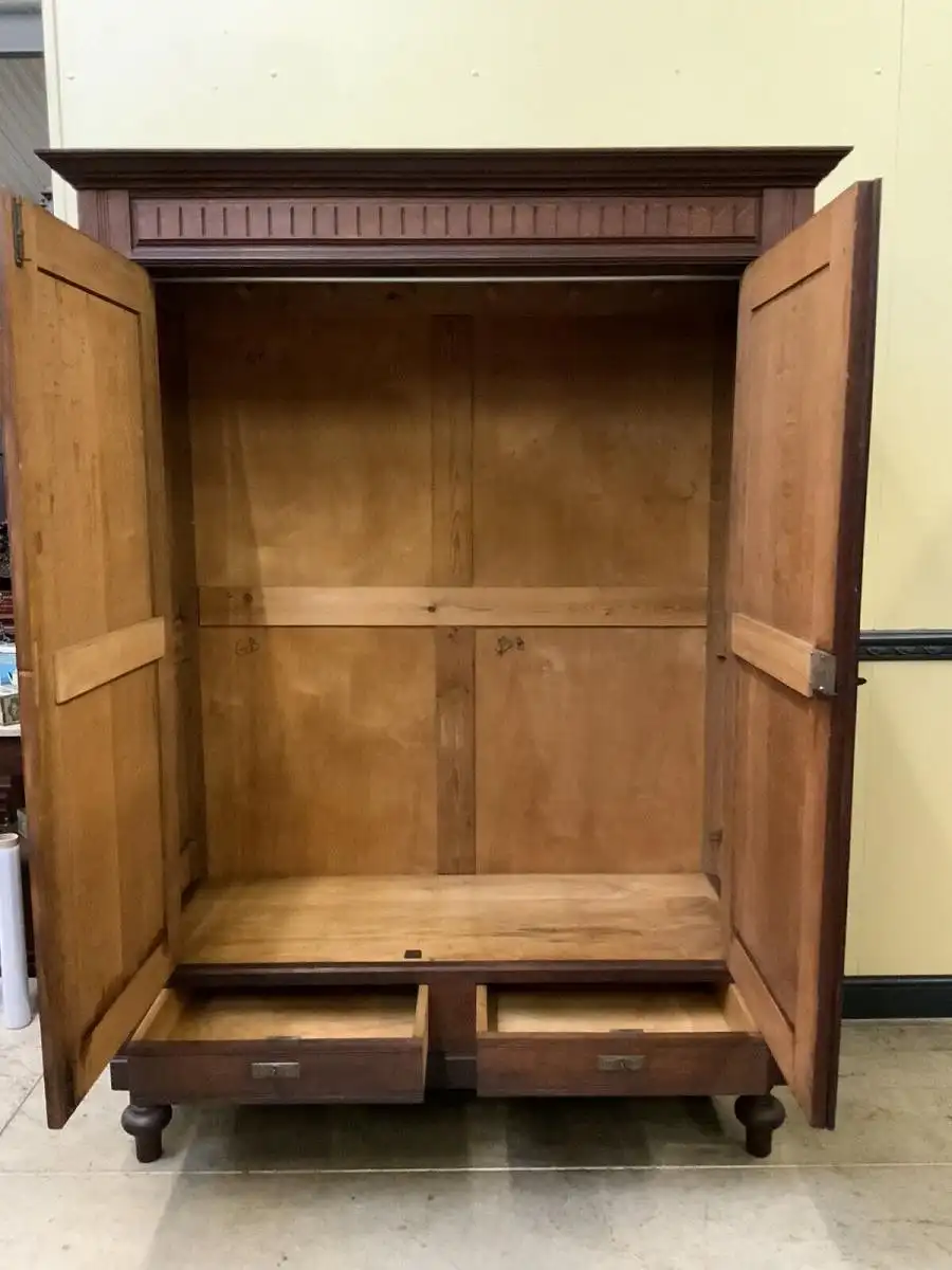 Antik - Kleiderschrank, Wäscheschrank,  - Jugendstil - Lieferung möglich! 11