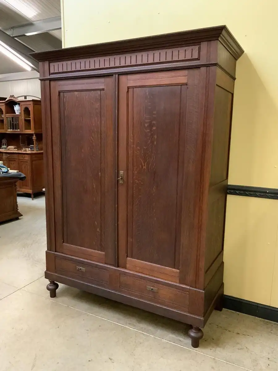 Antik - Kleiderschrank, Wäscheschrank,  - Jugendstil - Lieferung möglich! 2