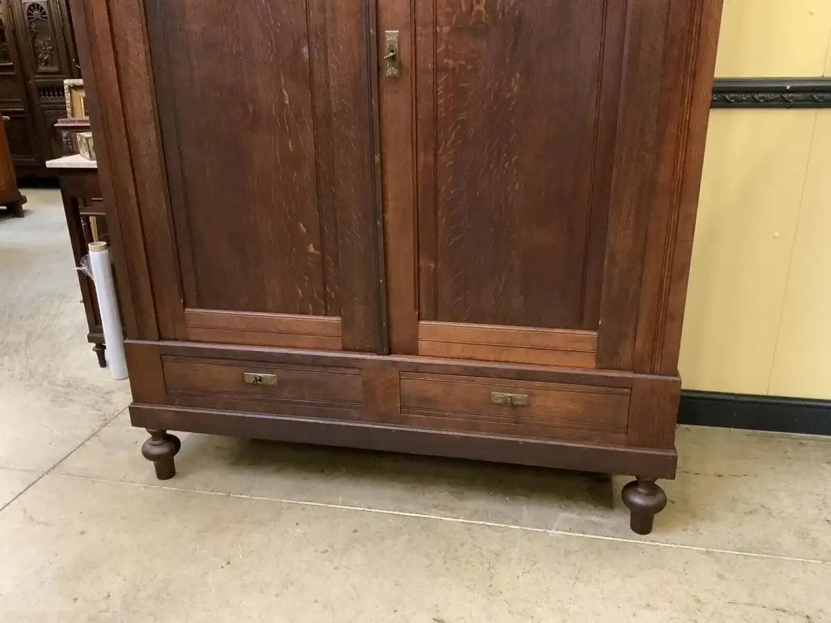 Antik - Kleiderschrank, Wäscheschrank,  - Jugendstil - Lieferung möglich! 9