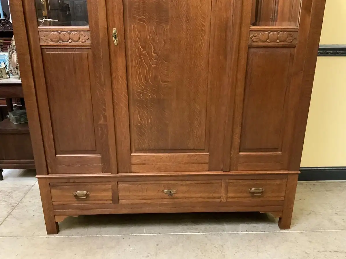 Antik - Kleiderschrank, Jugendstil - Traumhaft -  Lieferung möglich! 6