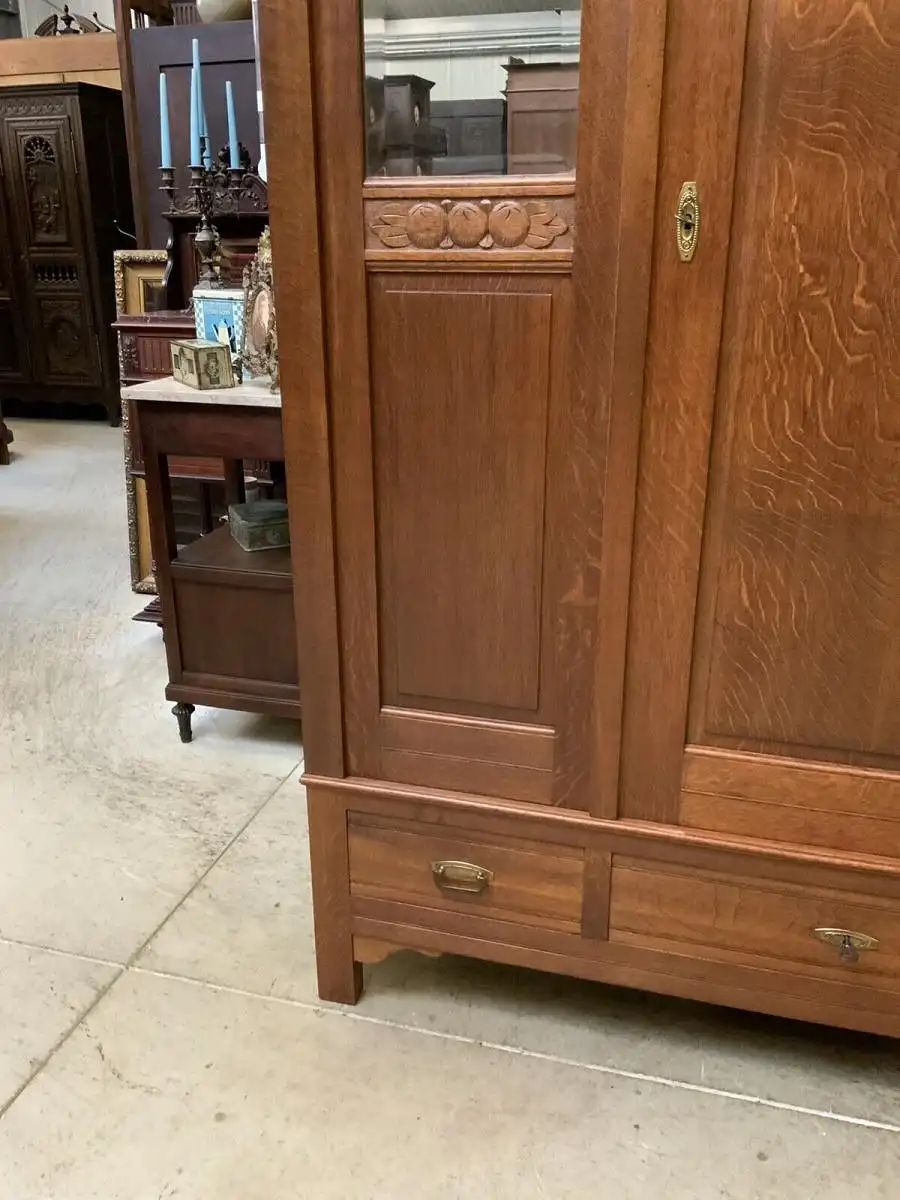 Antik - Kleiderschrank, Jugendstil - Traumhaft -  Lieferung möglich! 8