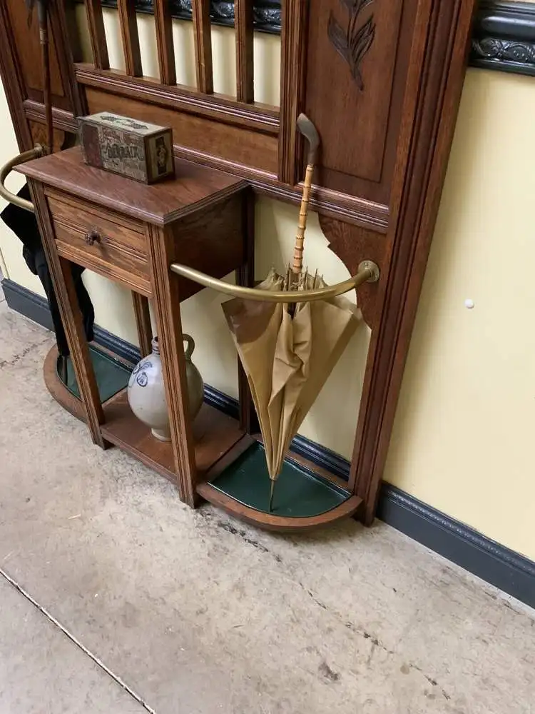 Antik - Garderobe mit Schub, Jugendstil, Historismus - Lieferung möglich! 15