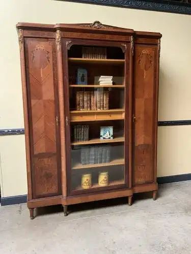 Antiker sensationeller Jugendstil Bücherschrank, Vitrine - Lieferung möglich!