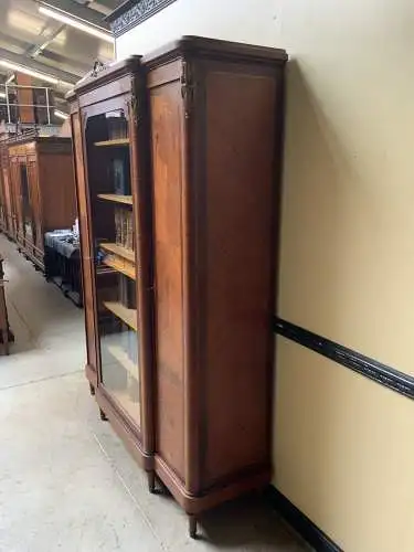 Antiker sensationeller Jugendstil Bücherschrank, Vitrine - Lieferung möglich!