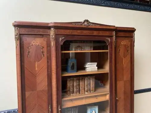 Antiker sensationeller Jugendstil Bücherschrank, Vitrine - Lieferung möglich!