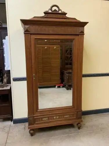 Antik Wäscheschrank, Kleiderschrank, - Jugendstil -  Lieferung möglich!