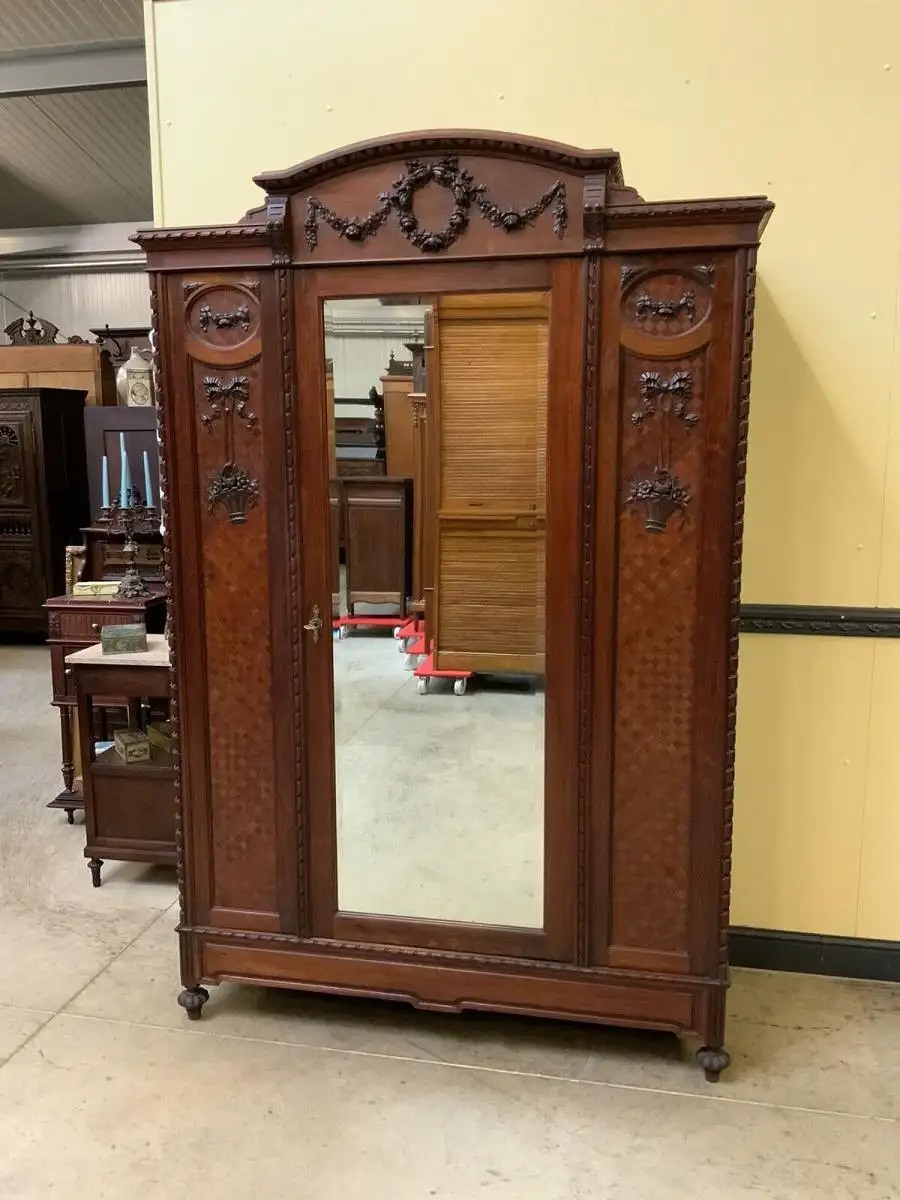 Antik - Kleiderschrank, Wäscheschrank, Jugendstil, LouisXVI,  Lieferung möglich! 0
