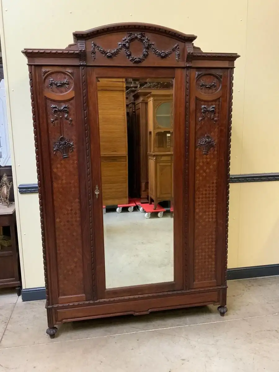 Antik - Kleiderschrank, Wäscheschrank, Jugendstil, LouisXVI,  Lieferung möglich! 1