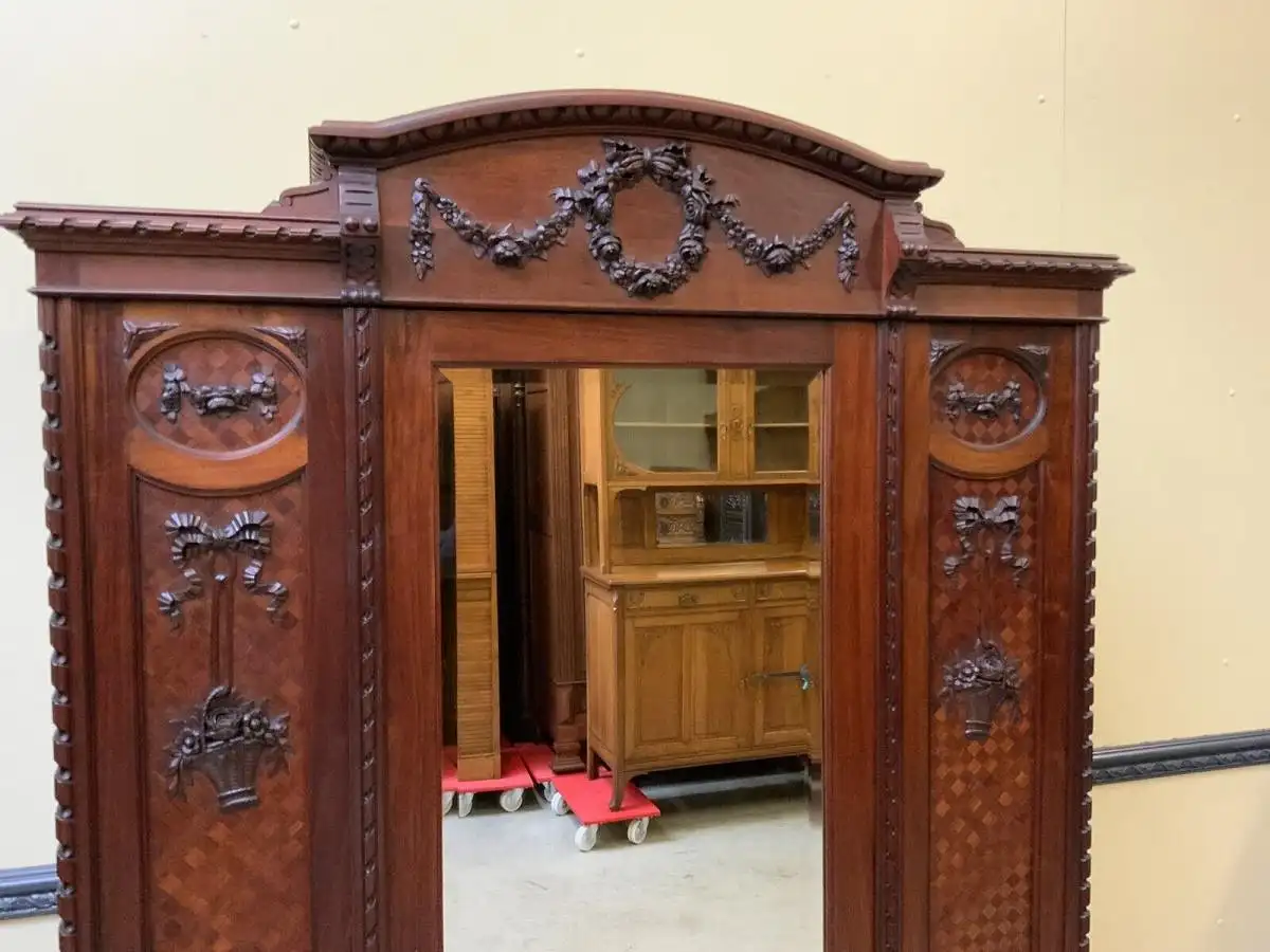 Antik - Kleiderschrank, Wäscheschrank, Jugendstil, LouisXVI,  Lieferung möglich! 15