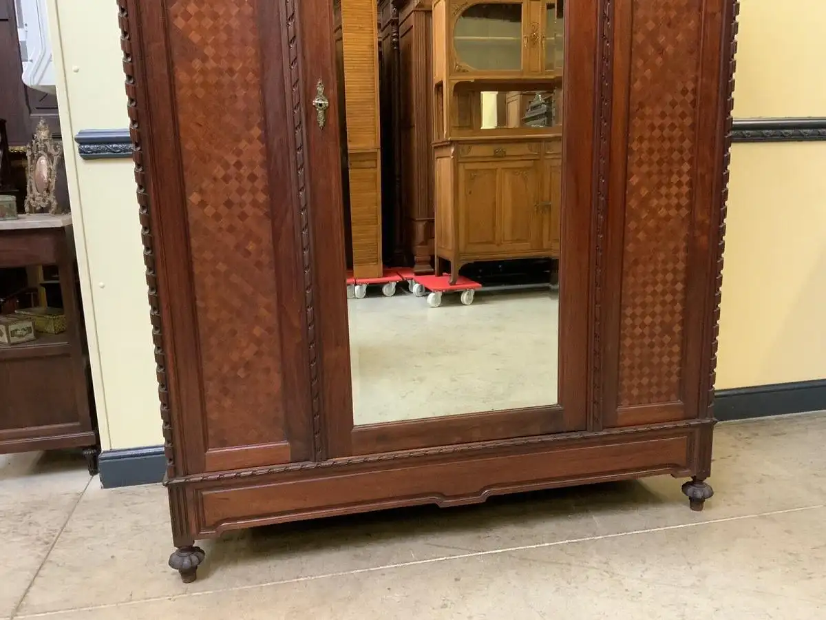 Antik - Kleiderschrank, Wäscheschrank, Jugendstil, LouisXVI,  Lieferung möglich! 7