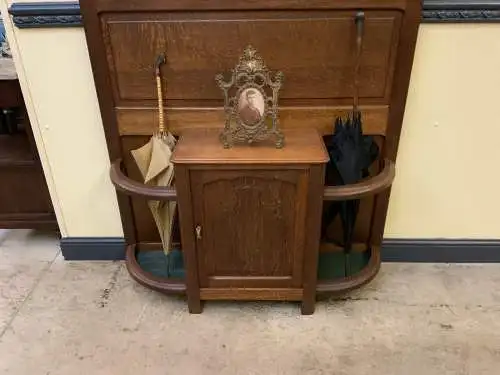 Antik - Garderobe mit Schrank, - Jugendstil -  Lieferung möglich!