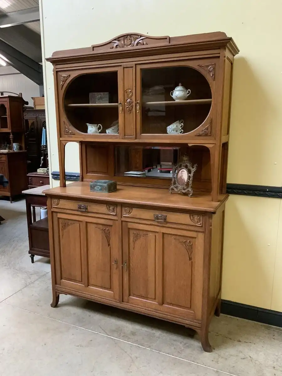 Antik - Buffet, Kredenz, Anrichte, Jugendstil, Historismus - Lieferung möglich! 2