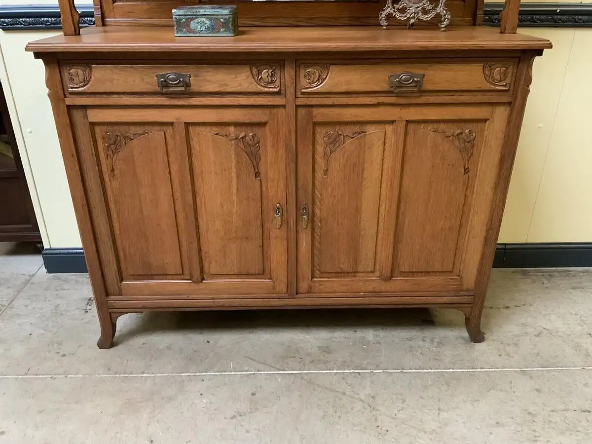 Antik - Buffet, Kredenz, Anrichte, Jugendstil, Historismus - Lieferung möglich! 5
