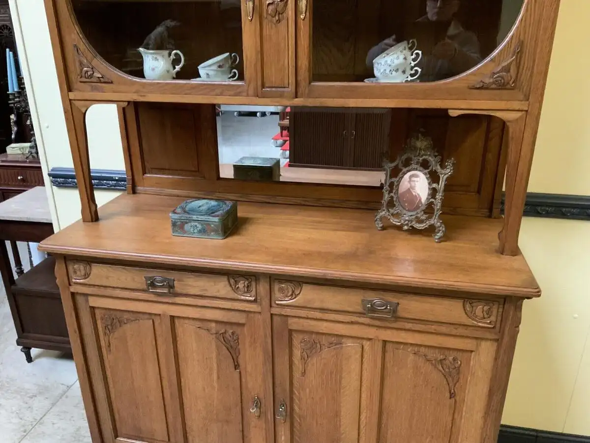 Antik - Buffet, Kredenz, Anrichte, Jugendstil, Historismus - Lieferung möglich! 7