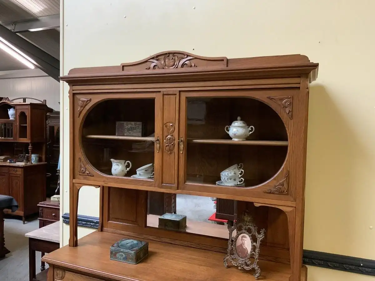 Antik - Buffet, Kredenz, Anrichte, Jugendstil, Historismus - Lieferung möglich! 8
