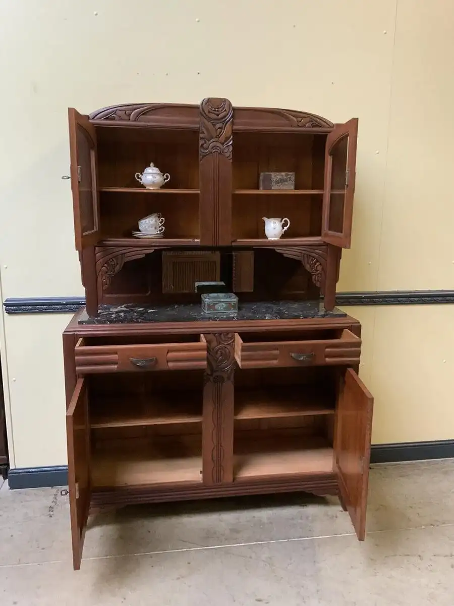 Antik - Buffet, Kredenz, Vitrine, - Art Deco - Lieferung möglich! 16
